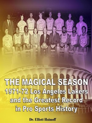 cover image of The Magical Season 1971-72 Los Angeles Lakers